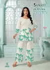 Kanak By Sangeet Linen Cotton Discharge Printed Co Ord Set Exporters In India
